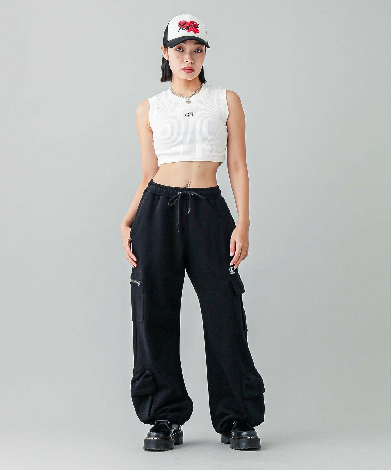 MULTI POCKET SWEAT PANTS パンツ X-girl